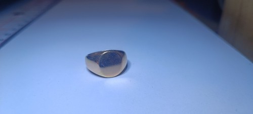 Bague chevalière jaune - , or