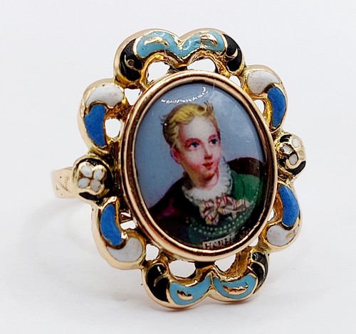 Bague marquise victorienne - , or