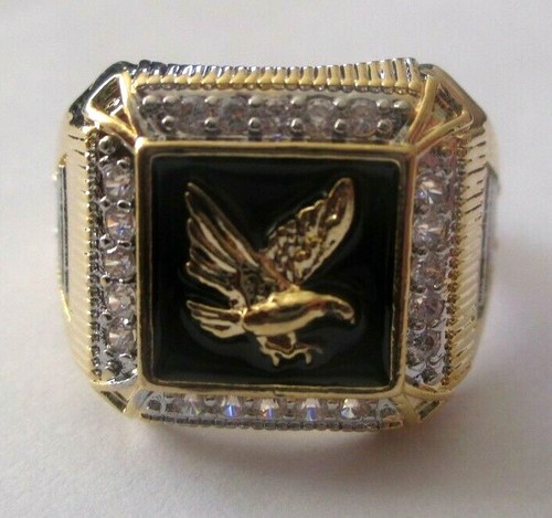 Bague chevalière aigle - chevalière,