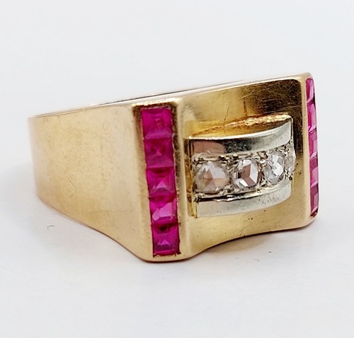 Bague tank art - , deco