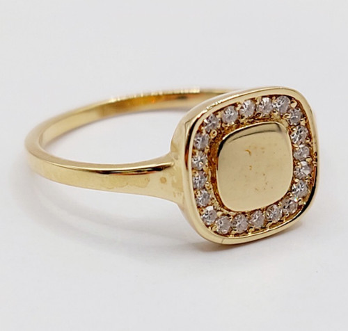 Bague chevalière vintage - , or