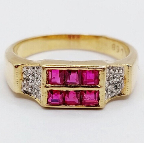 Bague chevalière art - , deco