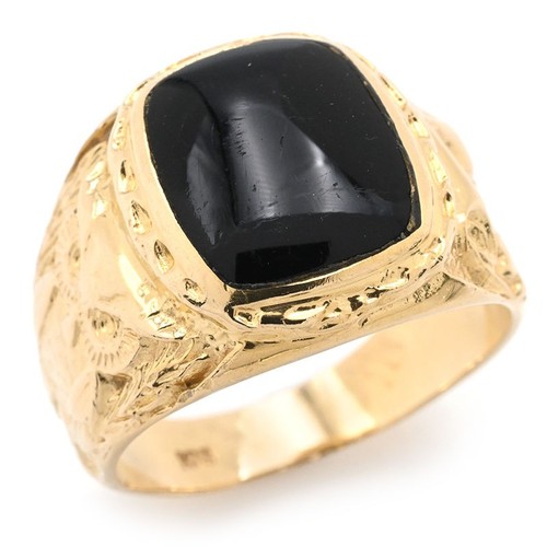 Bague chevalière naturelle - chevalière,