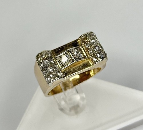 Bague chevalière jaune - bague, or