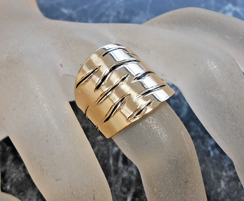 Bague jaune 18k - bague,