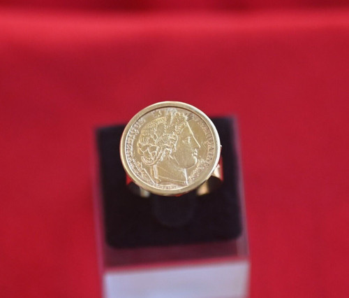 Bague francs or - bague, 10