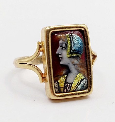 Bague art nouveau - , limoges
