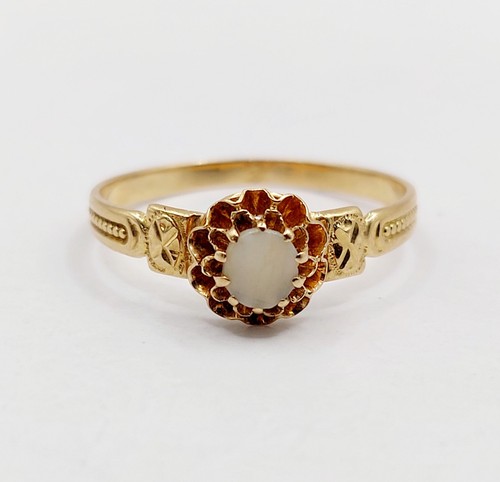 Bague victorienne 18k et - victorienne, or