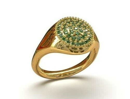 18k hommes bague - hommes, pinky