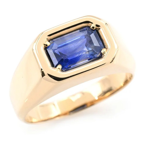 Bague chevalière ovale - ovale, taille